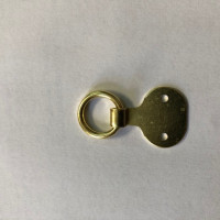 Κρεμαστάρι μεταλλικό χρυσό